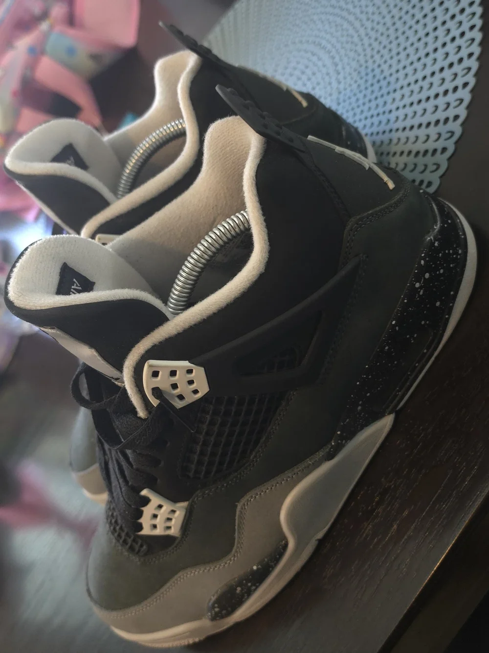 Nike Air Jordan Men's Black/Gray Basketball Shoes